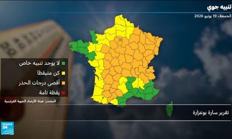 فرنسا تحت وطأة موجة حر ثانية وتحذيرات من مخاطر صحية متزايدة