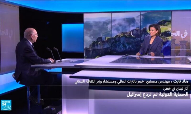 جاد تابت : ” استهداف المواقع الأثرية هدفه محو الذاكرة وعلاقة الناس بتاريخهم”