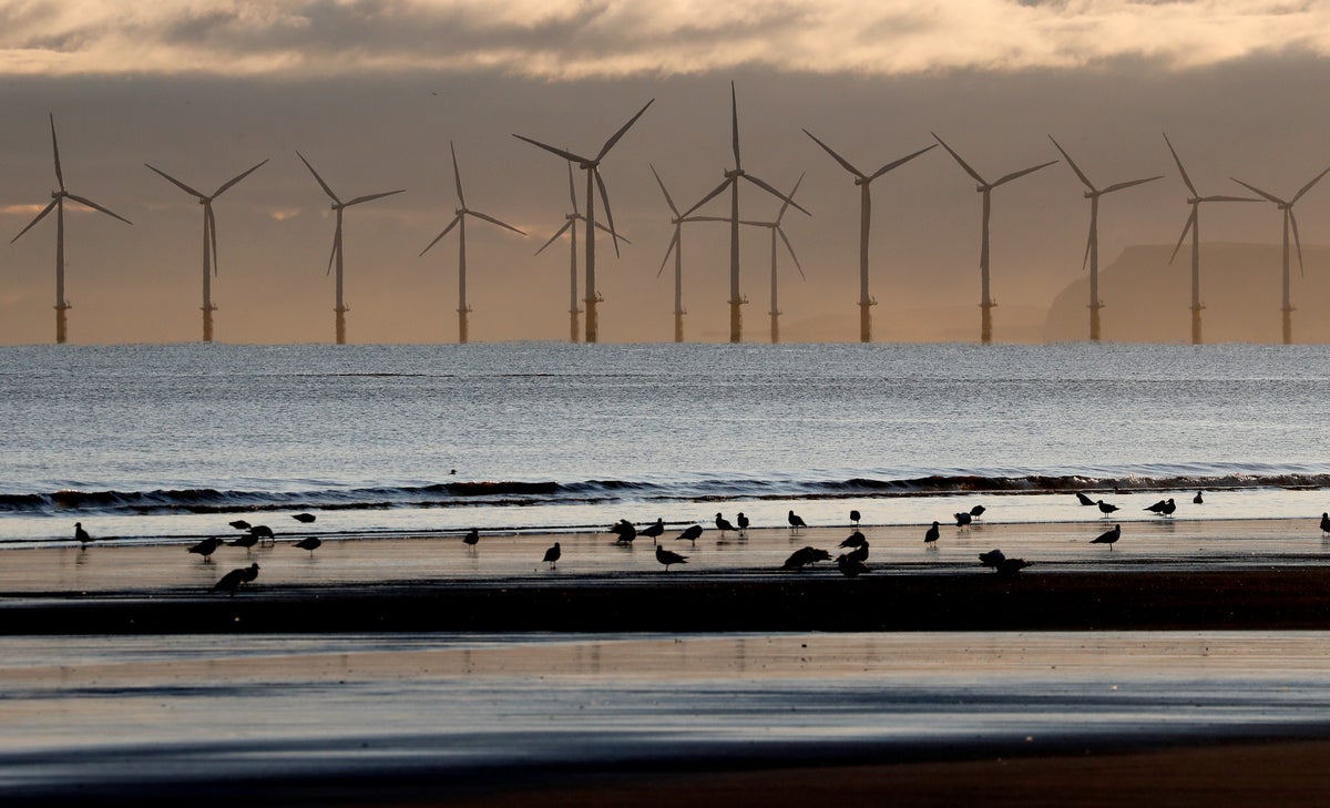 The UK government has set a target of an 87% cut in carbon emissions by 2042