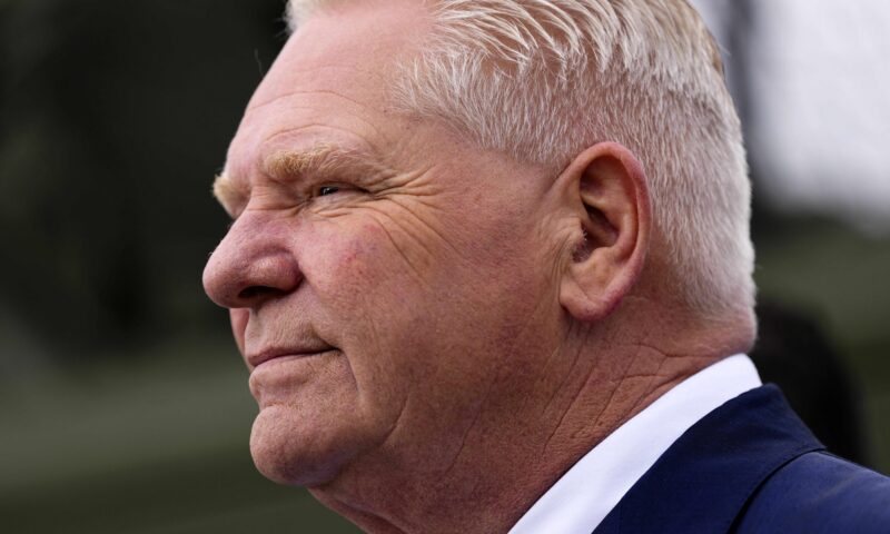 Ford removes caucus chair after pension, private jet row
