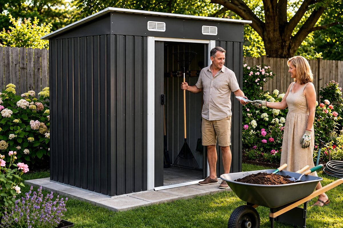Wowcher drops metal garden shed to £110 in huge 66% off deal (aff)