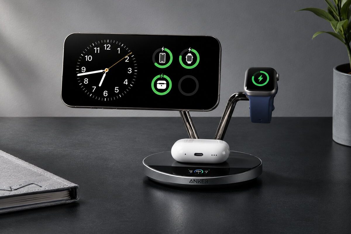 Review: Anker’s new charging stand might be the smartest charger yet (aff)