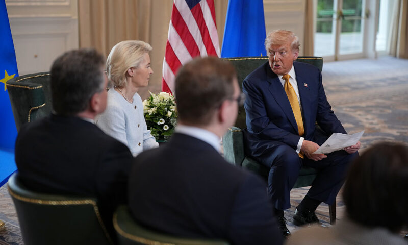 Trade MEPs back Turnberry tariff deal with US