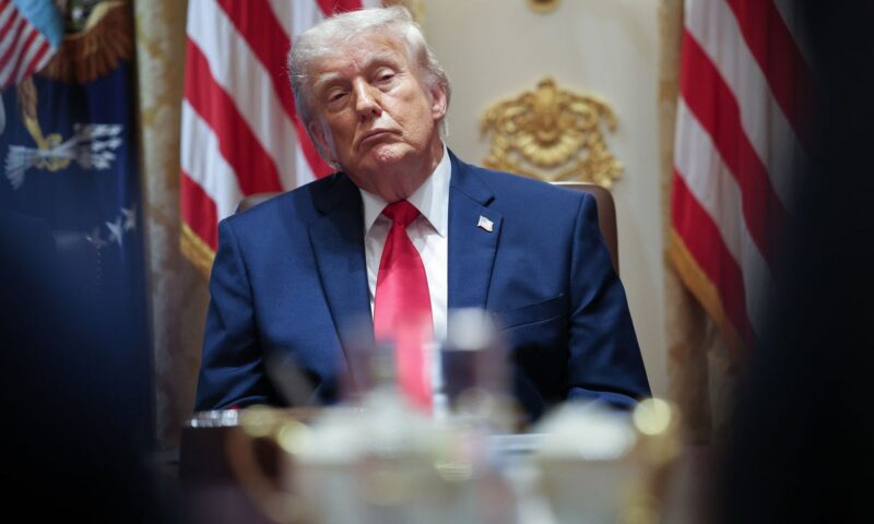 Trump uses the exact same post for the third time to rip Democrats over Iran war