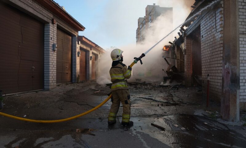 Russia hits Ukraine with drones, missile strikes in deadly overnight attack