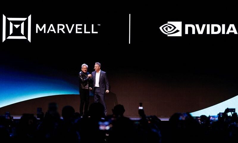 Marvell Technology surges after Nvidia’s Huang calls it ’next trillion-dollar company’