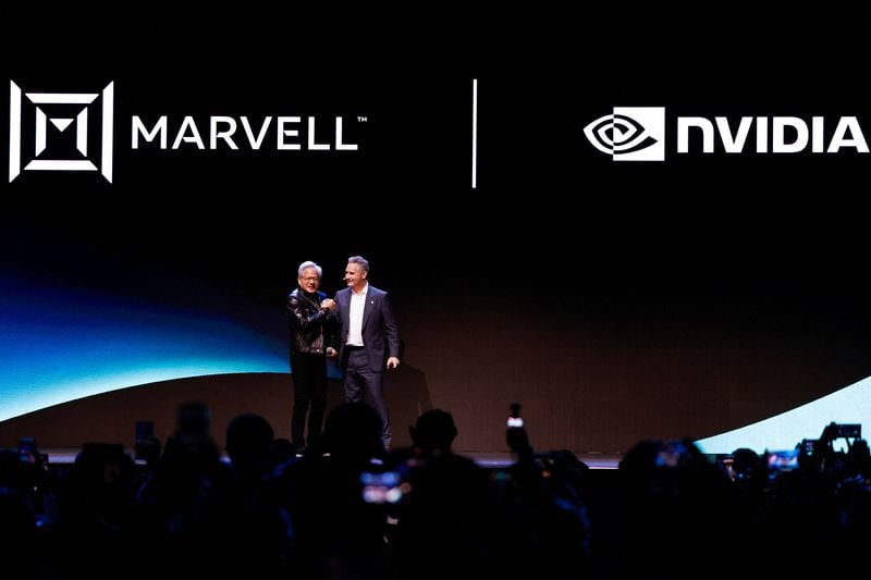 Marvell Technology surges after Nvidia’s Huang calls it ’next trillion-dollar company’