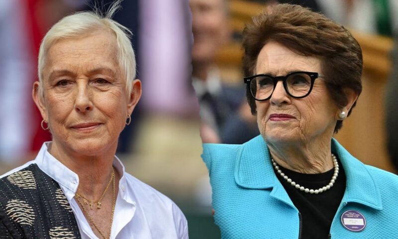 Martina Navratilova says Billie Jean King’s trans-athlete stance ‘doesn’t square’ with her own words