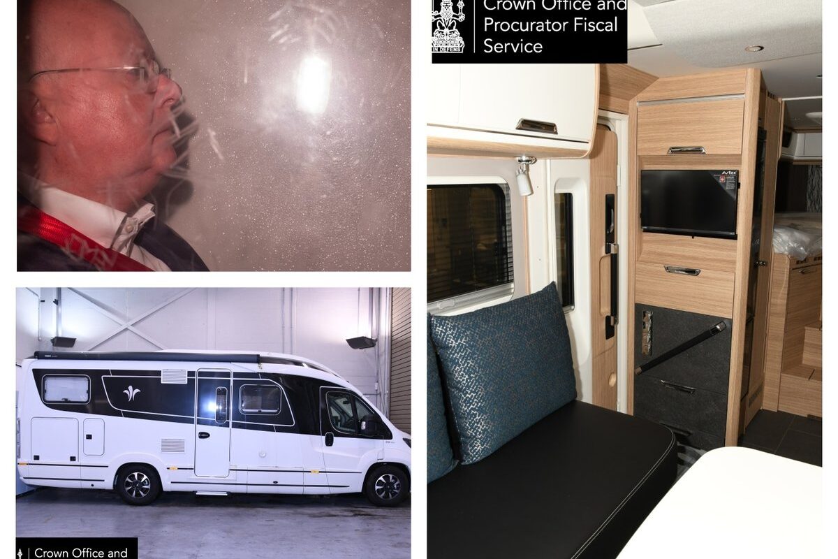 Peter Murrell’s £124k embezzled motorhome had ‘just four miles’ on the clock