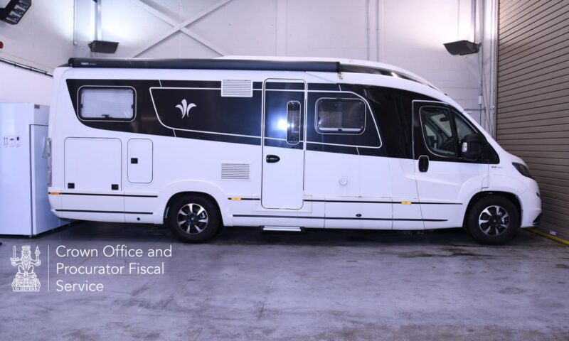 Peter Murrell: Inside the motorhome with just four miles on the clock packed with Molton Brown toiletries