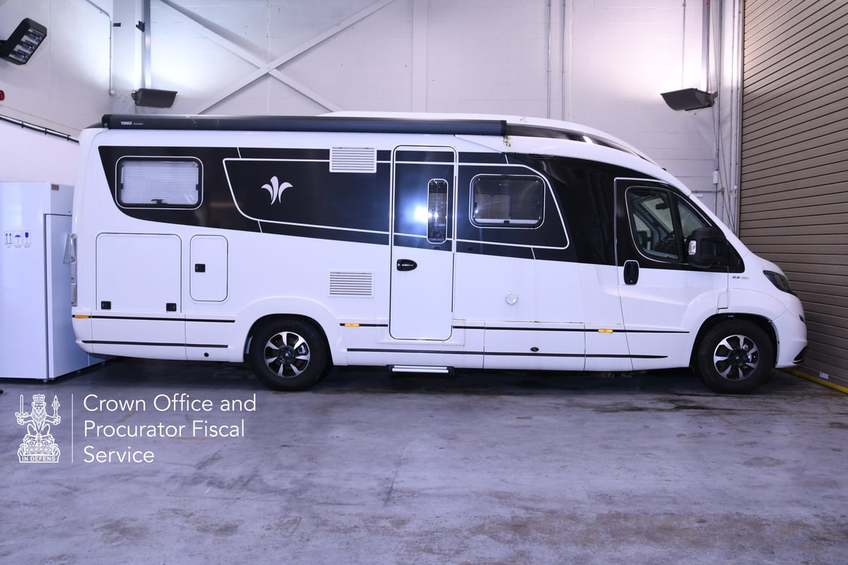 Peter Murrell: Inside the motorhome with just four miles on the clock packed with Molton Brown toiletries
