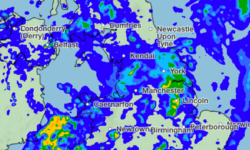 Britain to be lashed by two days of heavy rain, bringing heatwave to abrupt end