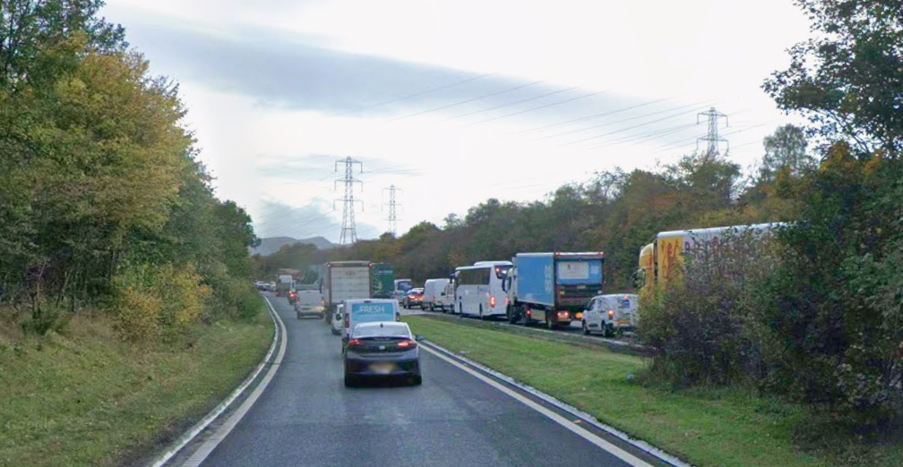 Edinburgh city bypass on-slip closed due to ‘debris’ on carriageway