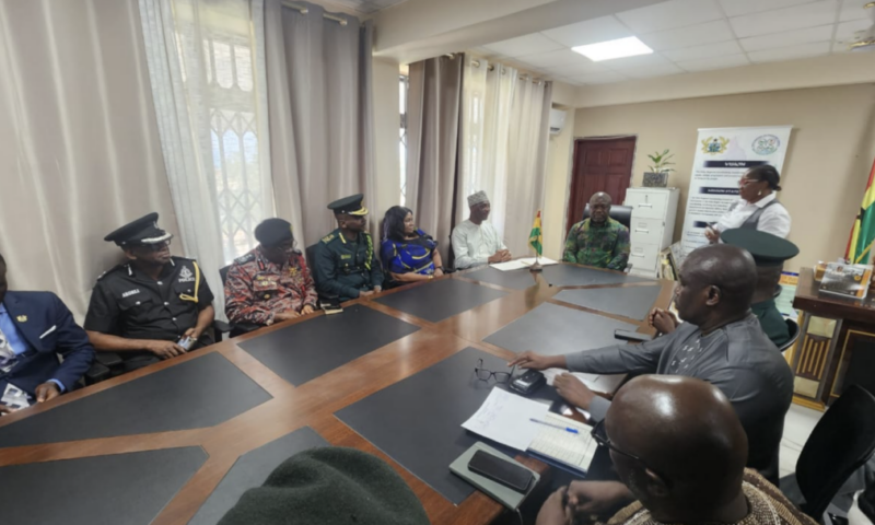 Interior Minister begins two-day working visit to Volta Region