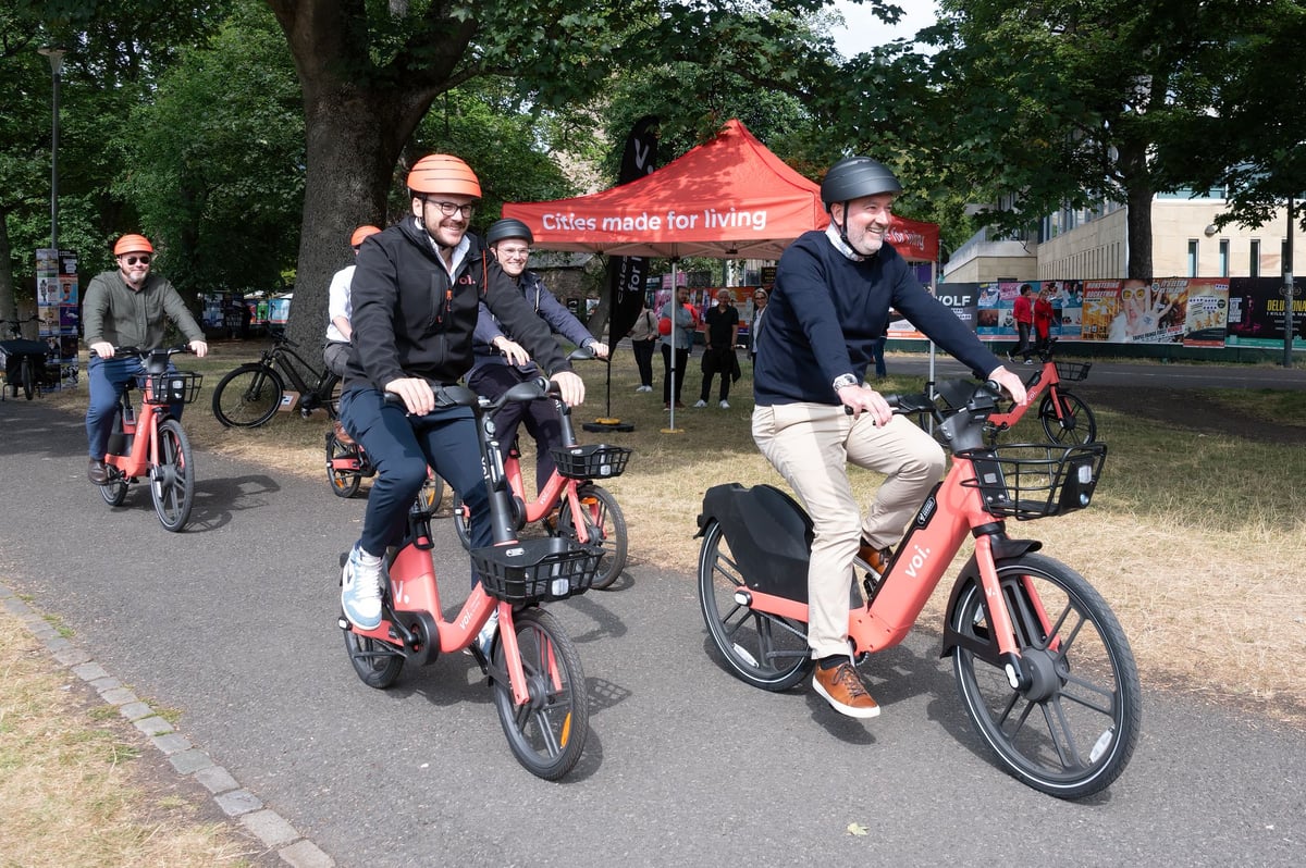New areas for booming Edinburgh Voi electric bike hire scheme revealed by city council