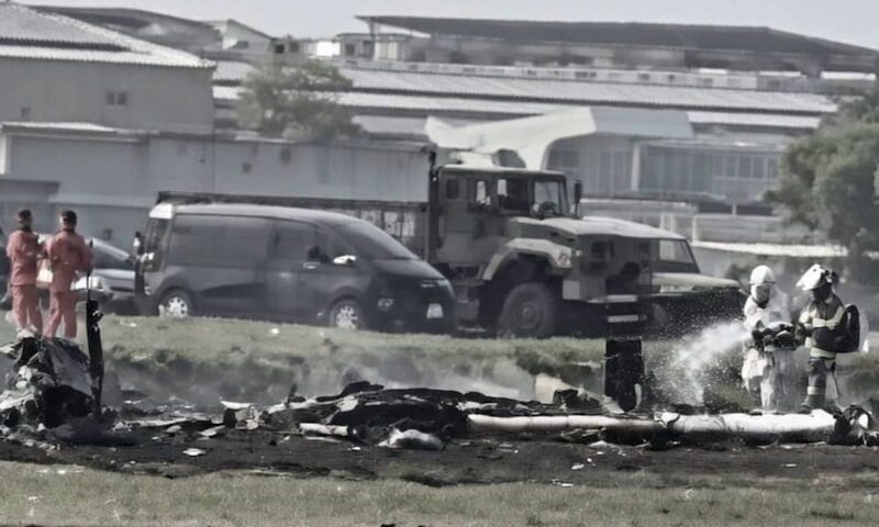 مقتل طيارين بتحطم طائرة عسكرية في تايوان