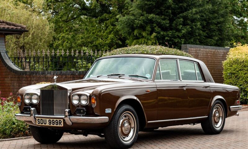 Classic Rolls-Royce with just 604 miles on the clock to go under the hammer
