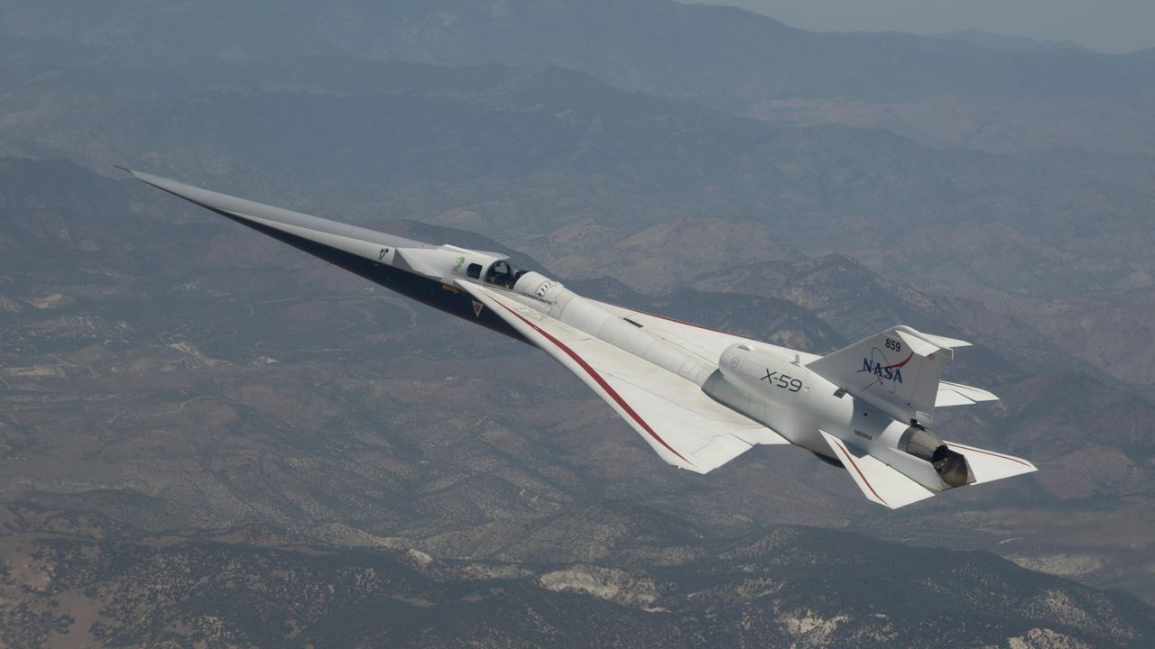 NASA’s X-59 jet is ready to break the sound barrier for the 1st time this month