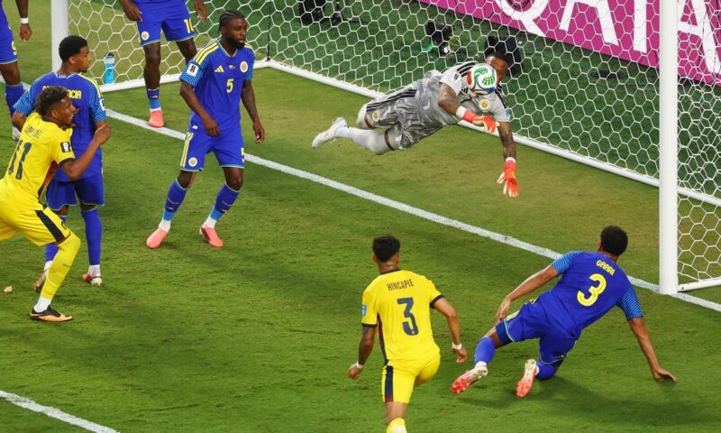 15 تصدياً تمنح كوراساو أولى نقاطها في تاريخ كأس العالم أمام الإكوادور