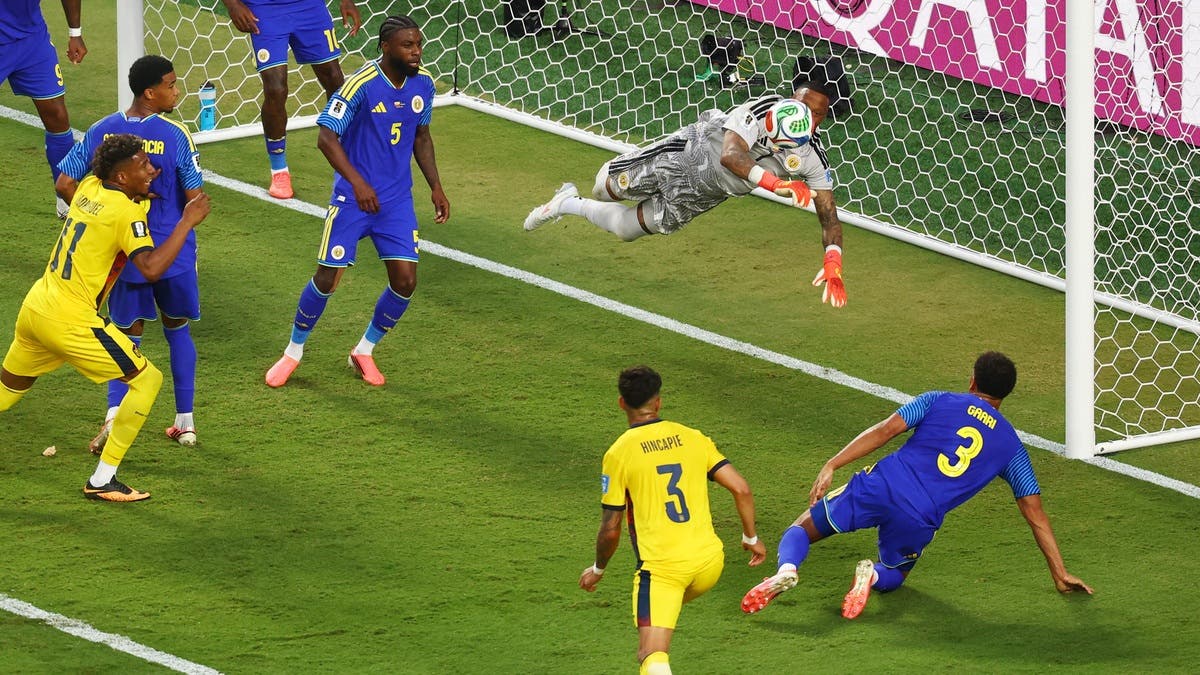 15 تصدياً تمنح كوراساو أولى نقاطها في تاريخ كأس العالم أمام الإكوادور