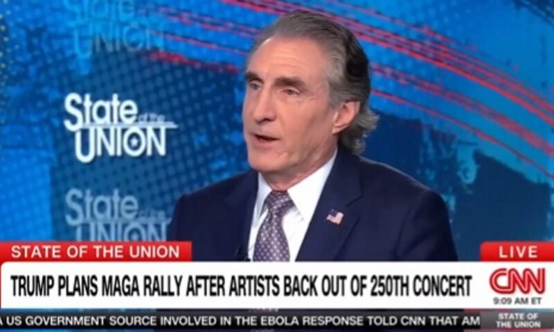 Trump cabinet member struggles to explain funding and purpose of president’s own 250th US anniversary project