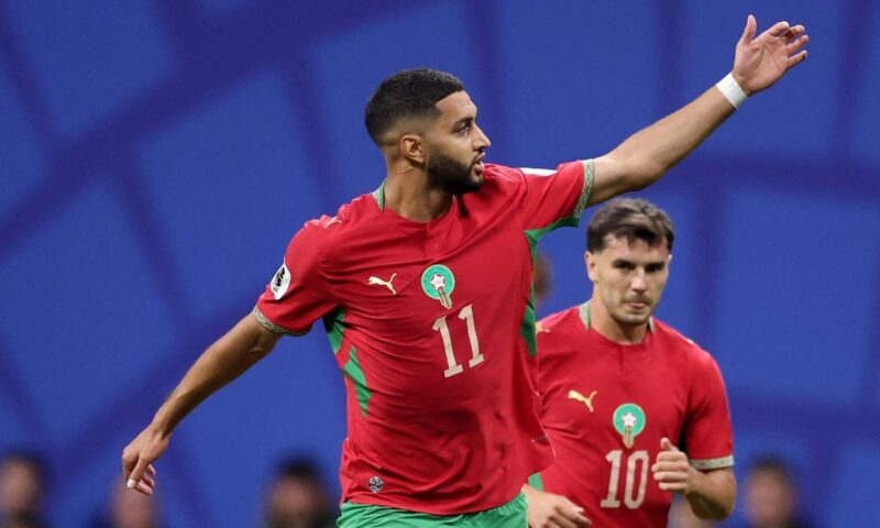 بالمناصفة.. صيباري هداف المغرب في كأس العالم