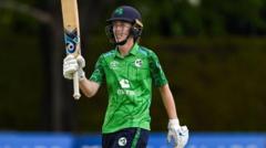 Ireland beat West Indies by one run in dramatic rain-hit T20I