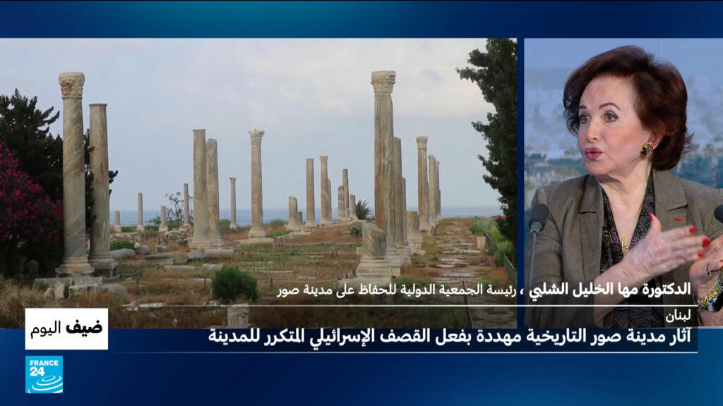 لبنان: آثار مدينة صور التاريخية مهددة بفعل القصف الإسرائيلي المتكرر للمدينة