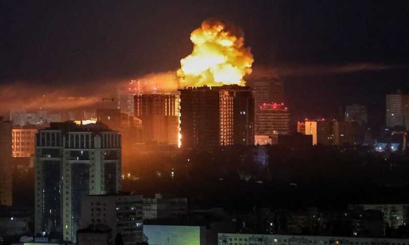Major Russian attack on Kyiv, other Ukraine cities kills at least 9, wounds dozens