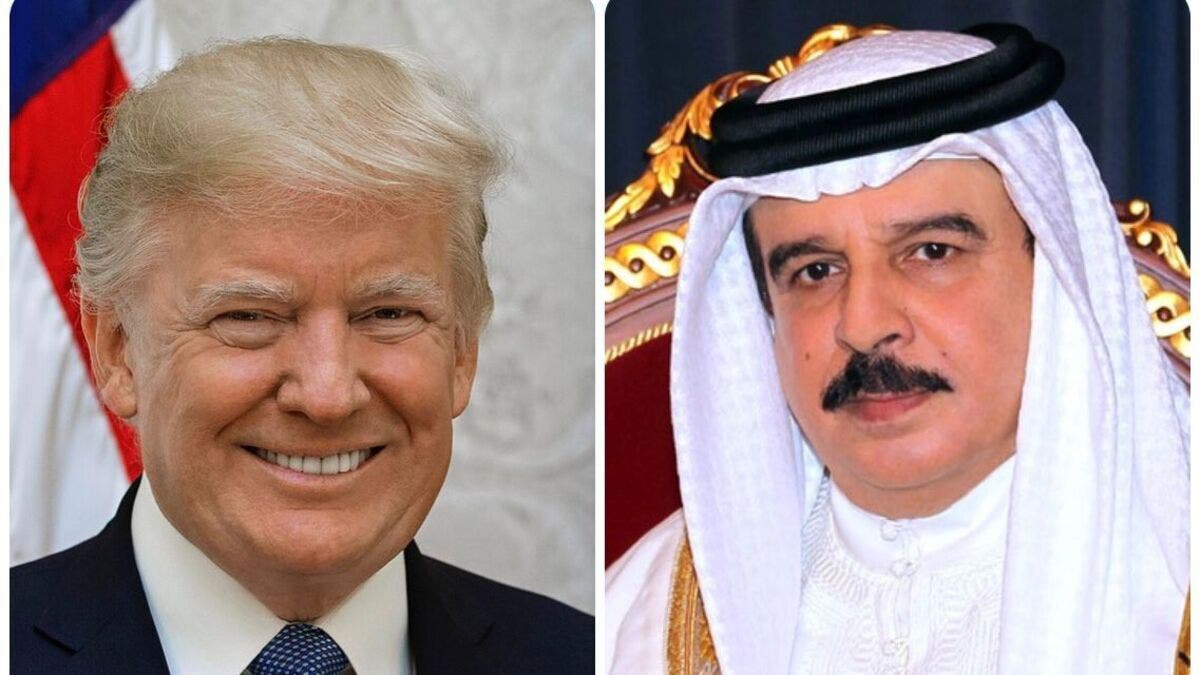 العاهل البحريني والرئيس الأميركي يبحثان التطورات بين طهران وواشنطن