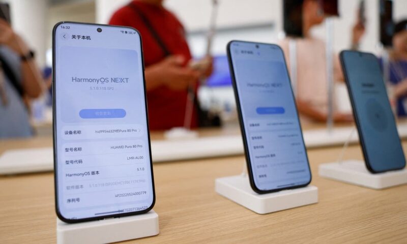 أكثر من 70 مليون جهاز يعمل بنظام “هواوي” المستقل عن أندرويد