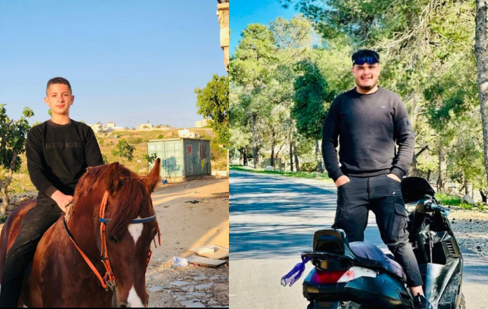 شهيدان قرب بيت أمر