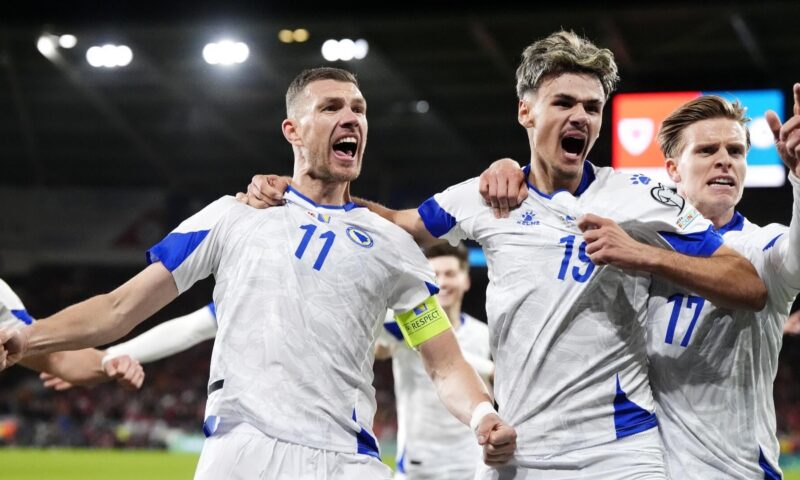 How 40-year-old Edin Dzeko defied the odds to lead Bosnia back to World Cup, Schalke back to Bundesliga