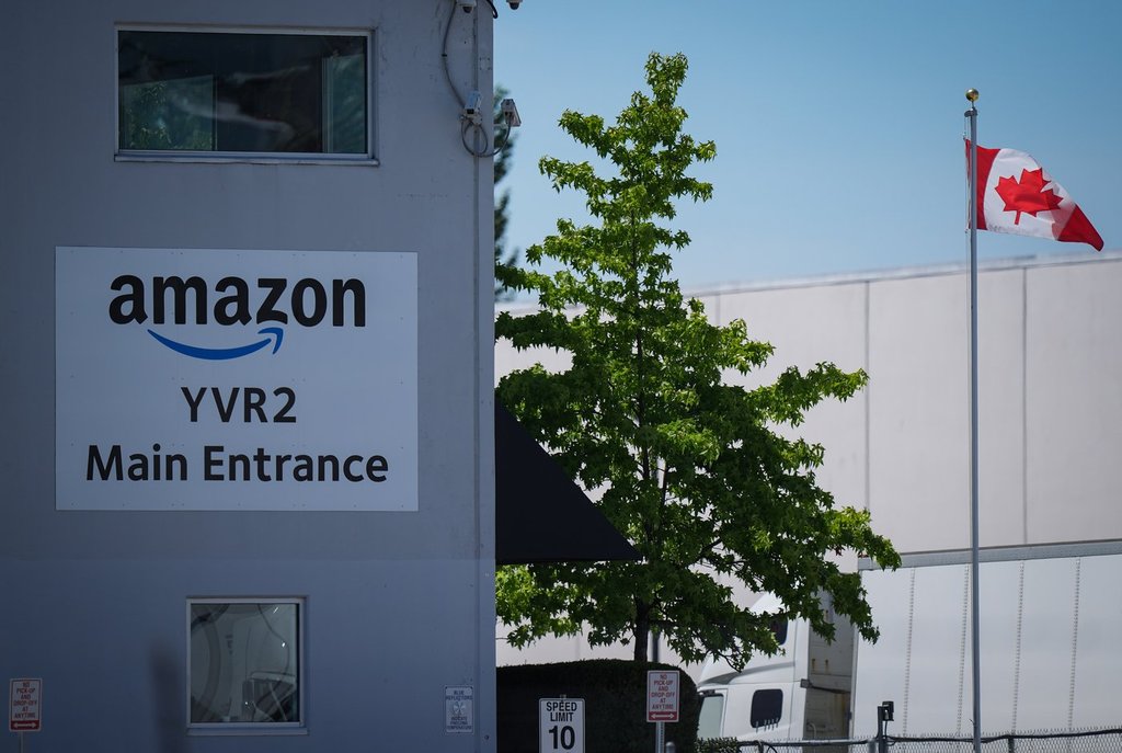 Amazon caused breakdown of 1st contract talks at B.C. unionized fulfilment centre: mediator