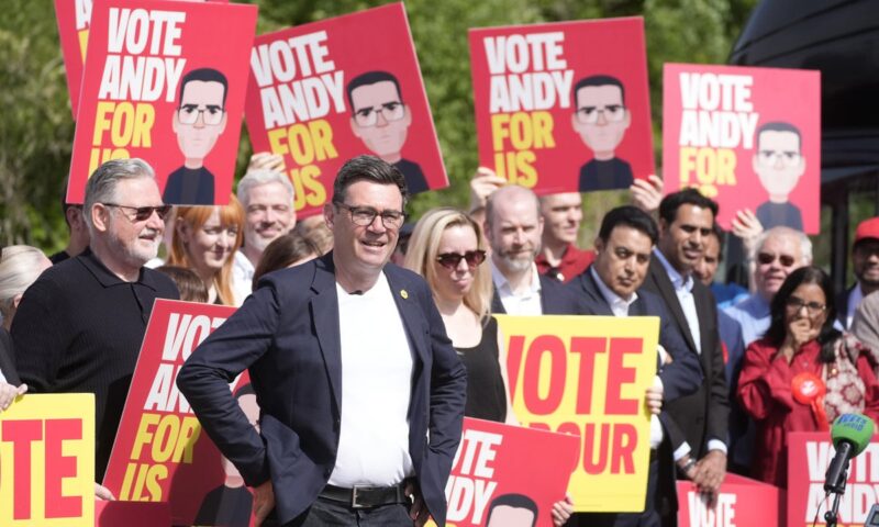 Andy Burnham accuses water companies of ‘profiteering’ during cost-of-living crisis