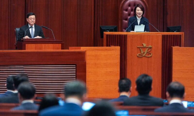 Starry Lee urges Hong Kong officials to respect lawmakers’ dissent amid pushback