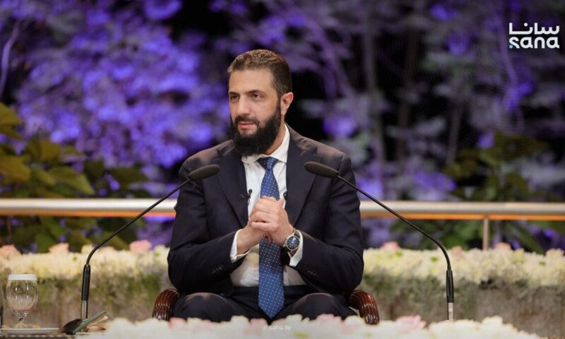 فرانس برس: الشرع أكد أن لا نية لدى سوريا للدخول إلى لبنان