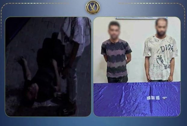 ضبط عاطلين ظهرا في فيديو بحالة عدم اتزان