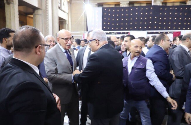 رئيس محكمة النقض يدلي بصوته في انتخابات نادي قضاة مصر