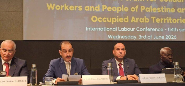 وزير العمل من جنيف: الدفاع عن حقوق الشعب الفلسطيني مسئولية أخلاقية وقانونية وإنسانية