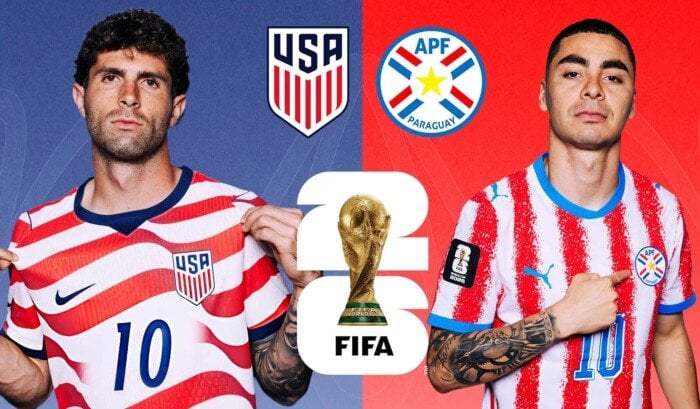 موعد مباراة أمريكا وباراجواي في كأس العالم 2026 والقنوات الناقلة