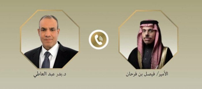 وزير الخارجية ونظيره السعودي يبحثان تعزيز التعاون الثنائي ومستجدات القضايا الإقليمية