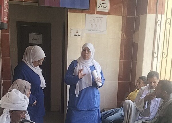 ندوات تثقيفية استعدادًا للحملة القومية للتبرع بالدم ببنى سويف