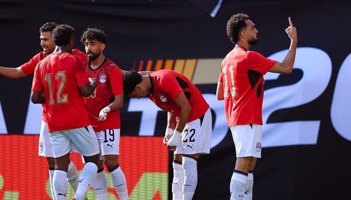 تعادل إيجابي بين مصر والبرازيل في الشوط الأول «فيديو»
