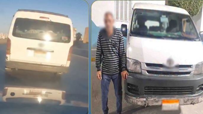 «الميديا فضحته».. القبض على سائق بتهمة السير برعونة وسب آخر بالبحيرة | فيديو