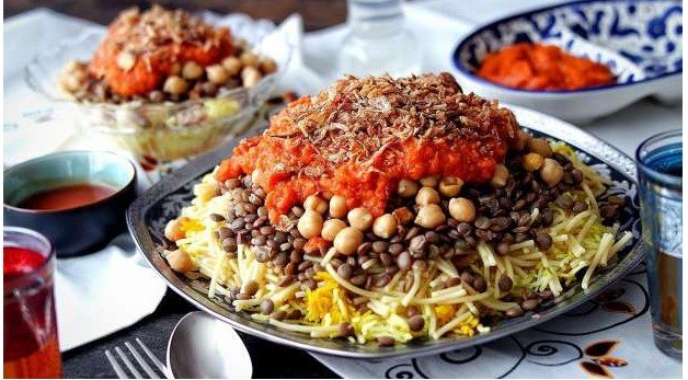 طريقة عمل الكشري المصري زي المحلات