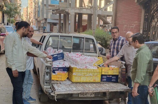 ضبط طن لحوم غير صالحة للاستهلاك الآدمي خلال حملات رقابية بالمنوفية