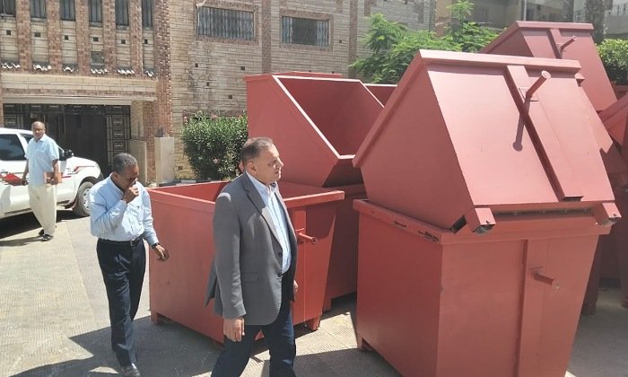 محافظ كفرالشيخ: دعم منظومة النظافة بسيدي سالم بـ 65 صندوق قمامة جديد ضمن مبادرة «جميلة يا بلدي»
