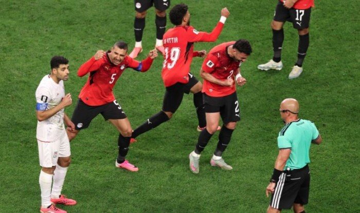 نتيجة وأهداف مباراة مصر وإيران في كأس العالم 2026 اليوم