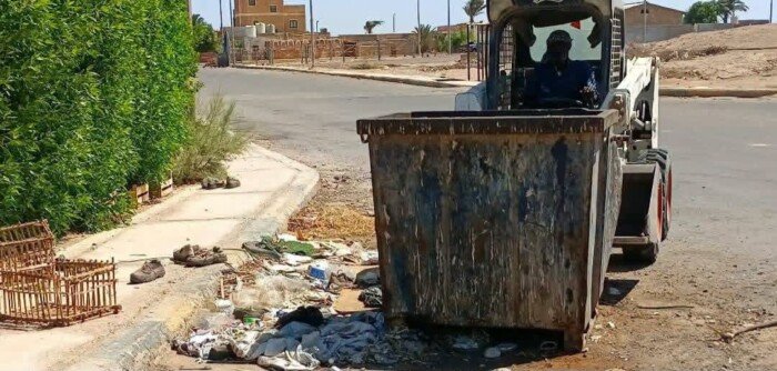 حملات مكثفة للنظافة ورفع المخلفات برأس غارب تعزز المظهر الحضاري للمدينة
